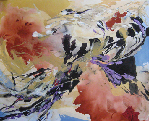 The Race painting by Andrea Soler